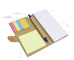 Eco Friendly Pocket Notepad with Pen & Sticky Notes