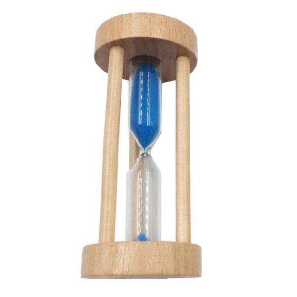 Sand Timer Wooden Round Model 5 Minutes