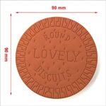 Round Lovely Biscuits Shaped Notepad