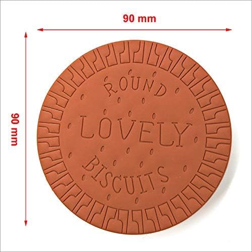 Round Lovely Biscuits Shaped Notepad