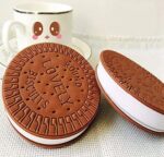 Round Lovely Biscuits Shaped Notepad