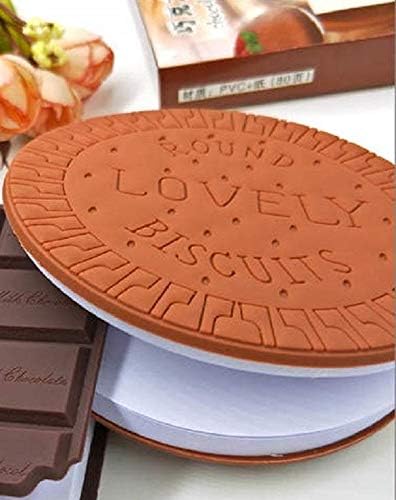 Round Lovely Biscuits Shaped Notepad