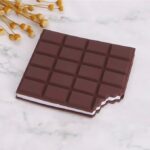 Chocolate Shaped Personal Desk Notepad Memo Book Small Diary