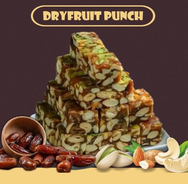 Dry Fruit Punch Energy Bites Sugar Free