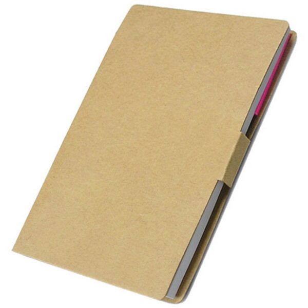 Eco Friendly Pocket Notepad with Pen & Sticky Notes