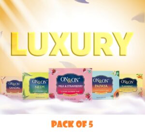 Luxury Bathing Bar 75g (Pack of 5 - Mixed)