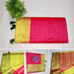 Emboss Paithani Saree with Blouse