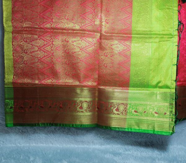 Emboss Paithani Saree with Blouse