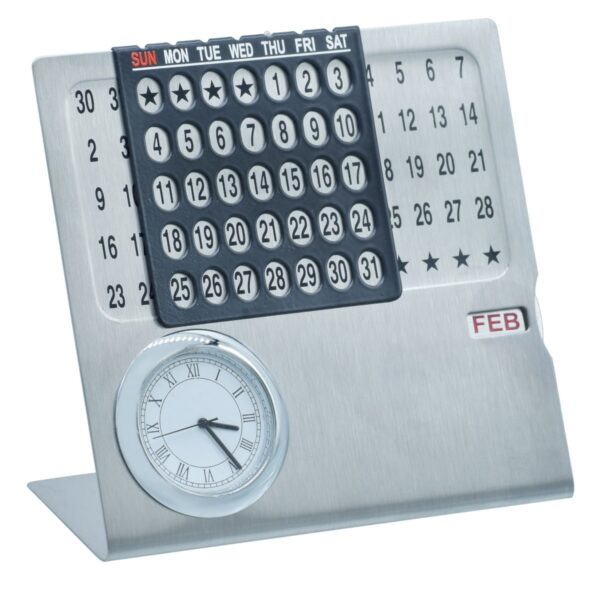 Life Time Calendar With Month Clock