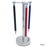 Magnetic 3 Pen Holder with Pen Stand