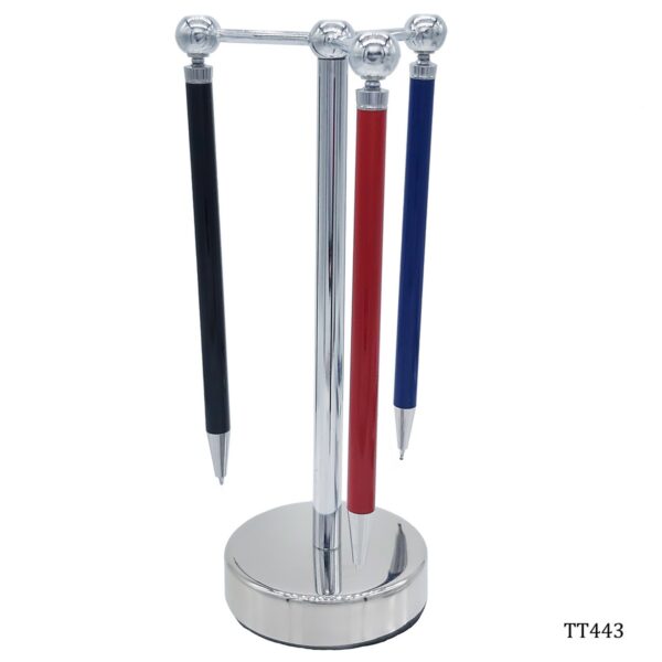 Magnetic 3 Pen Holder with Pen Stand