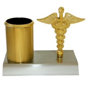 Table Top Dr Logo With Pen Holder