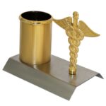 Table Top Dr Logo With Pen Holder