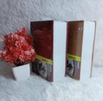 Metal Booksafe Style Cash Box with Lock