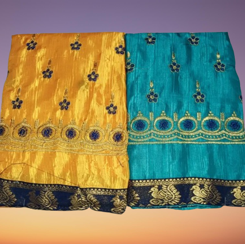 Revaj Silk Fancy Work Saree With Blouse Piece
