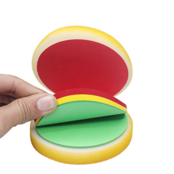 Burger Shape Diary Memo Pad