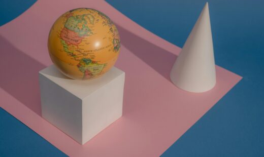 A Globe on a Block