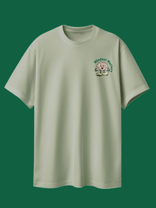 "Mindset Matters" Pista Unisex Oversized T-Shirt