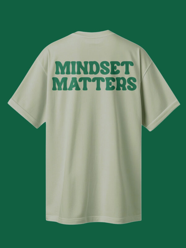 "Mindset Matters" Pista Unisex Oversized T-Shirt
