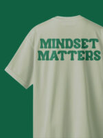 "Mindset Matters" Pista Unisex Oversized T-Shirt