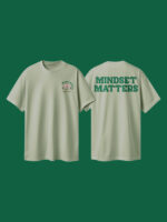 "Mindset Matters" Pista Unisex Oversized T-Shirt